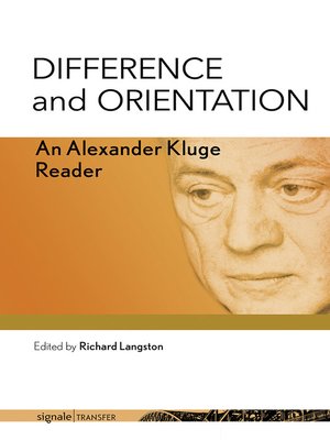 cover image of Difference and Orientation